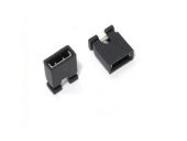 2.54 mm 2 Pin Jumper Header - Siyah Renkli - 2
