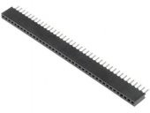 1x40 Pin Dişi Header 2.54 mm - 0.1inch Connfly - 2