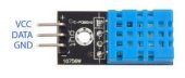 DHT11 Nem Ve Isı Sensörü Kartı - DHT11 Humidity Sensor Module - 1