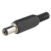 Erkek Kablo Tipi Power Soketi - Dc Barrel Jack Male 5.5x2.1mm - 1