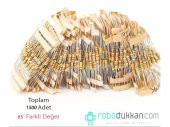 Geniş Kapsamlı Direnç Paketi - 1500 Adet - 65 Farklı Değer - 2