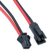 2 Pin Dişi - Erkek Bağlantı Soketi - 15 Cm Kablolu - 2