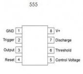 NE555 Dip-8 Zamanlayıcı - Osilatör - Pulse Jeneratör Entegresi - 3