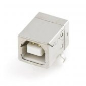 90 Derece 4 Pin Usb 2.0 Type B Dişi Soket Jack Socket - 2