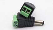 Power Klemens Modül Erkek - Cctv Camera 5.5 X 2.1mm - 2