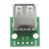 Usb Type A Dişi Soket Pcb Modülü - 4 Pin thumbnail 1