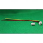 3 Pin Dişi-Erkek Kablolu Tunik Soket Seti 1.2 mm - 10 cm - 1