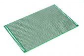 8x12 Cm Çift Yüzlü Delikli Bakır Plaket 2 Katman - 1