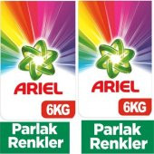 Ariel Matik 6 KG Parlak Renkler 6+6 =12 kg - 1