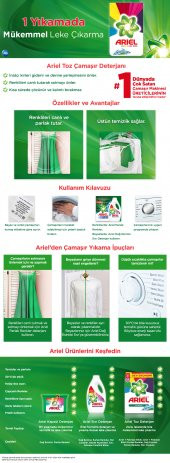 Ariel Matik 6 KG Parlak Renkler 6+6 =12 kg - 2