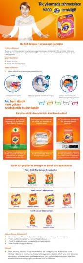 Alo Toz Çamaşır Deterjanı Beyazlar ve Renkliler İçin 7+7 Kg - 2