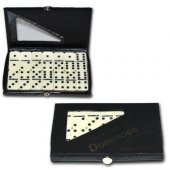 Çantalı Orta Boy Melamin Domino Taşı 28 Parça Domino Oyunu - 2
