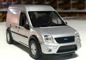 Ford Transit Connect 1/36 Ölçek Gri Çek Bırak Metal Model Araba - 1