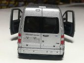 Ford Transit Connect 1/36 Ölçek Gri Çek Bırak Metal Model Araba - 4
