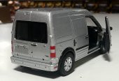 Ford Transit Connect 1/36 Ölçek Gri Çek Bırak Metal Model Araba - 5
