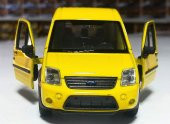 Ford Transit Connect 1/36 Ölçek Sarı Çek Bırak Metal Model Araba - 3