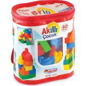 Akıllı Çocuk 40-60-100-125 Parça Lego Yapboz Puzzle Çantalı Pazıl - 2