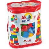 Akıllı Çocuk 40-60-100-125 Parça Lego Yapboz Puzzle Çantalı Pazıl - 4