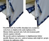 Altev Kartaneli Ahşap Çoçuk Çadırı Kızılderili Çadırı Oyun Evi Oyun Çadırı Kamp Çadırı Rüya Evi - 5