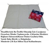 Altev Kartaneli Ahşap Çoçuk Çadırı Kızılderili Çadırı Oyun Evi Oyun Çadırı Kamp Çadırı Rüya Evi - 10