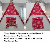 Altev Kartaneli Ahşap Çoçuk Çadırı Kızılderili Çadırı Oyun Evi Oyun Çadırı Kamp Çadırı Rüya Evi - 11