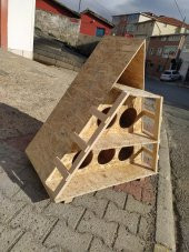 Dış Mekan Kedi evi  Villası  Barınak Yuva Soğuğa Dayanıklı - 6