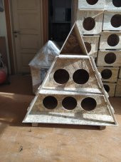 Dış Mekan Kedi evi  Villası  Barınak Yuva Soğuğa Dayanıklı - 7