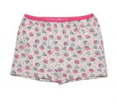 ÖDÜL 3009 KIZ ÇOCUK İKİLİ BOXER PEMBE %100 PAMUK - 2