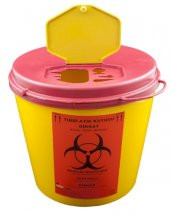Tıbbi atık kutusu 5 lt - 5 adet ücretsiz kargo - 1