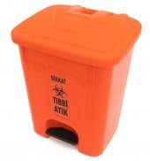 TIBBİ ATIK KOVASI 65 LT PEDALLI - 1