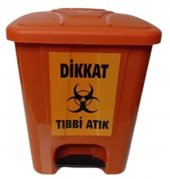 TIBBİ ATIK KOVASI 65 LT PEDALLI - 2