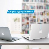 Codegen Apple 15" Macbook Pro A1707 A1990 Beyaz Kılıf Koruyucu Kapak CMPT-156W - 7