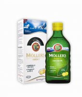 Möllers Omega-3 Limon Aromalı Balık Yağı Şurubu 250 ml - 2