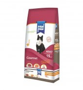 Paw Paw (PawPaw) Gurme Yetişkin Kedi Maması-15kg-Yeni Formül - 1