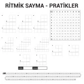 EVBUYA ÇARPIM TABLOSU AKILLI KAĞIT ( Silgili Kalem Hediye ) - 7