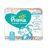 Prima Bebek Bezi Günlük Rahatlık 6 No Bebek Bezi 17 li - 1
