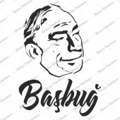 Alparslan Türkeş Başbuğ Mhp Çıkartma Sticker 00974 - 1