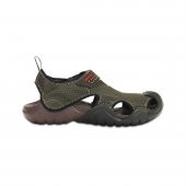 Crocs SWIFTWATER SANDAL - 45 Koyu Kahve Erkek Sandalet - 2