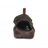 Crocs SWIFTWATER SANDAL - 45 Koyu Kahve Erkek Sandalet - 5