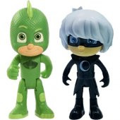 Pijamaskeliler Pjmasks Figür Oyuncak 10 Lu Set Pijamasks Figur - 5