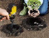 Bahçe Toprak Delici Universal Matkap Ucu Toprak Burgu Aparatı 20x7.5 - 7