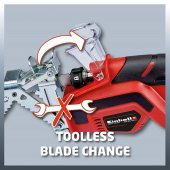 Einhell GE-GS 18 Li-Solo Akülü Dal Kesme - 2