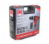 DBK CDI 12-Li Çift Akülü Darbeli Matkap 13 Parça Set - 5