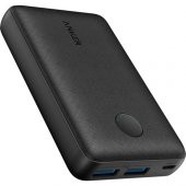 Anker PowerCore Select 10000 mAh Taşınabilir Hızlı Şarj Cihazı - PowerIQ 12W+10W Çift Çıkışlı Powerbank - Siyah - A1223 - 1