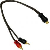 Y KABLO 30CM AMFİ İÇİN Y BAĞLANTI KABLOSU - PAKET 10LU - 1