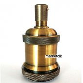 Marketcik Dekoratif Eskitme Metal E27 Duy - 1