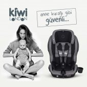 Kiwi London 9 Ay-12 Yaş İsofixli-Top Tether Oto Koltuğu - 2