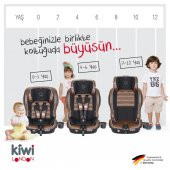 Kiwi London 9 Ay-12 Yaş İsofixli-Top Tether Oto Koltuğu - 5