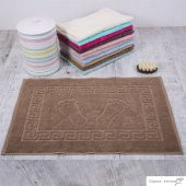 DaisyHome Ayak Havlusu (50x70 cm ) Kahve - 1