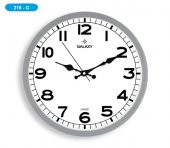 Galaxy Dekoratif Rakamlı Sessiz Akar Duvar Saati 30 cm - 4